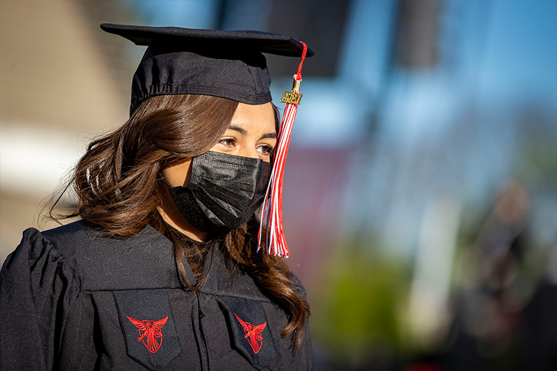 Ball State University Honors Spring 2021 Graduates During In Person